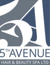 Logo of The Avenue Hair & Beauty Spa Ltd with a stylized 'A' design.